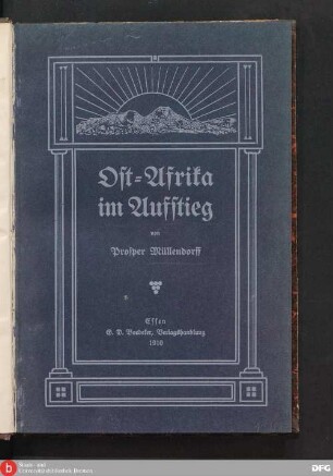 Ost-Afrika im Aufstieg