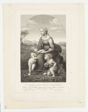 La Vierge dite la belle Jardinière