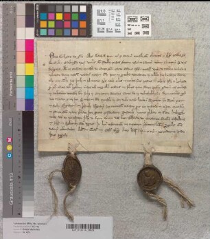 Abt Gerhard, Prior Gottfried und der Konvent zu St. Clemens in Yburg verkaufen dem Kloster Marienfeld eine Hufe im Kirchspiel Warendorf, Bauerschaft Dacmadhe; für die Kaufsumme erstehen sie die Vogtei ihres Hofes zu Welincholthusen. Zeugen: Pfarrer Heinrich zu Glane, Amelung, Ritter von Varendorpe, Johann von Rene, Werner Buc, Everhard von Varendorpe, Knappen und Castlane zu Yburg.