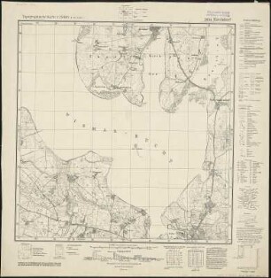 Meßtischblatt 2034 : Kirchdorf, 1942 : Kirchdorf. - Aufn. 1877, hrsg. 1879, bericht. 1904, letzte Na. - 1:25000. - [Berlin]: Reichsamt für Landesaufnahme, 1942. - 1 Kt.
