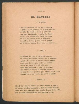 El matrero