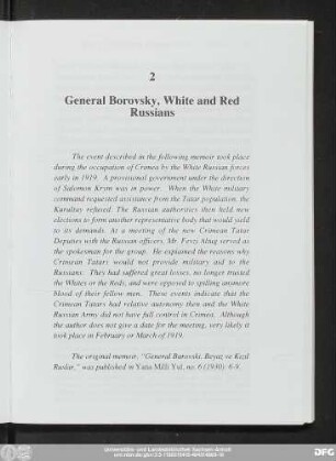 2 General Borovsky, White and Red Russians