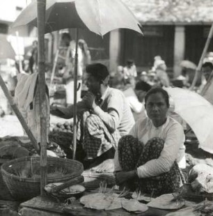 Akyab, Burma. Wochenmarkt