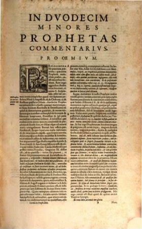[Commentaria in Vetus et Novum Testamentum], [7]. Commentaria in duodecim prophetas minores