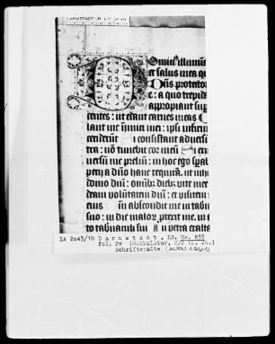 Psalterium und Hymnar (Chorpsalter) — Initiale D, Folio 2verso