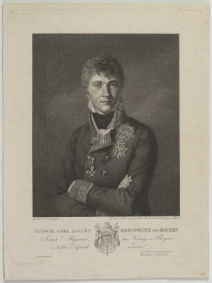 Bildnis des Ludwig Carl August, Kronprinz von Bayern
