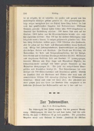 Zur Judenmission