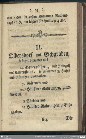 II. Olbersdorf mit Eichgraben