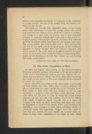 74. The Arctic Expedition of 1875.
