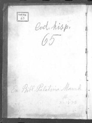 Ejusd. Lart amativa - BSB Cod.hisp. 65