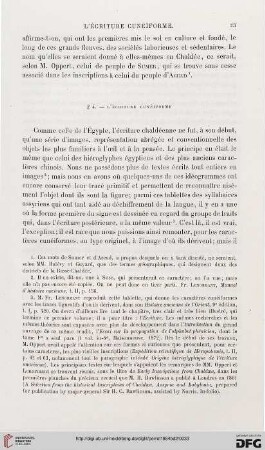 § 4: L’écriture cunéiforme