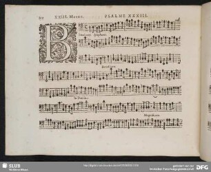XXIII. Benedicam Dominum in omni tempore