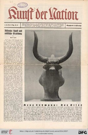 2: Arno Lehmann: Der Stier