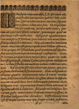 De literis Bellerophonteis Oder von Urias-Brieffen