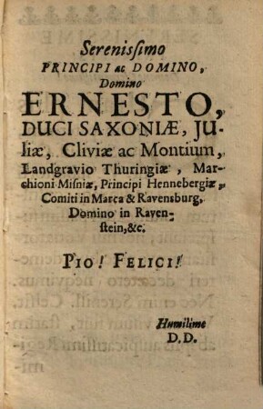 Danielis Ludovici, Medici Ducal. Saxo-Gothan. De Pharmacia, Moderno Seculo applicanda, Dissertationes III