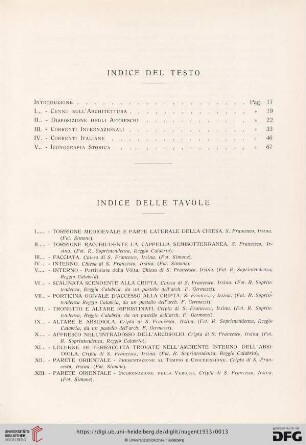 Indice del testo