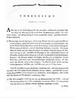 Vorbericht