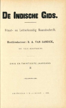 23,2.1901: De indische gids