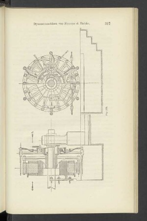 Dynamomaschinen von Siemens & Halske.