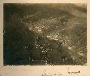 Foto des Geländes um Ablain-Saint-Nazaire südwestlich von Lens (Luftbild)