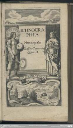 Ichnographia Municipalis Balth. Conradi Zahn D