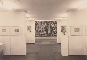 Raumaufnahmen der 2. Deutschen Kunstausstellung August/Oktober 1949
