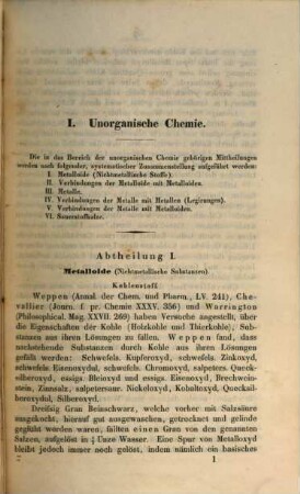 Die chemisch-technischen Mittheilungen der Jahre ... : ihrem wesentlichen Inhalte nach systematisch zusammengestellt, 1. 1846/48