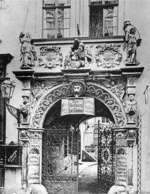 Halle (Saale), Portal, Kleiner Sandberg; 1945 zerstört
