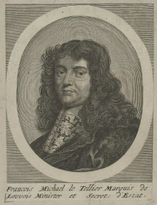 Bildnis von Francois Michael le Tellier, Marquis de Lovois