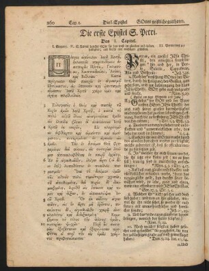 Die erste Epistel S. Petri.