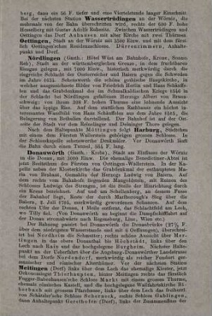 Nürnberg-Augsburg : Führer für Reisende auf der Eisenbahn zwischen Nürnberg und Augsburg