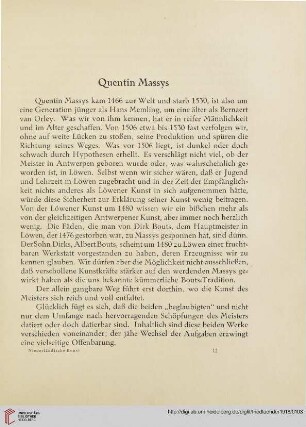 Quentin Massys