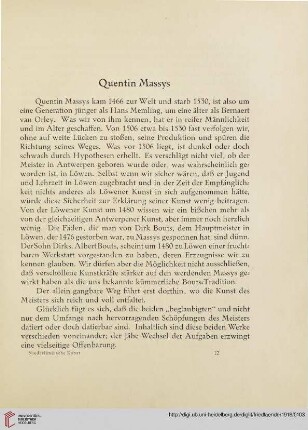 Quentin Massys