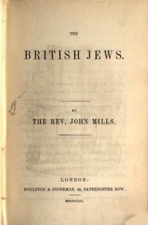 The British Jews