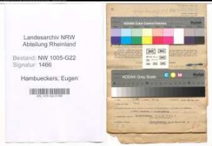 Entnazifizierung Eugen Hambueckers , geb. 21.01.1903 (Grosshaendler)
