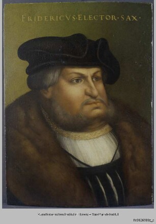 Bildnis des Friedrich III., Kurfürst von Sachsen