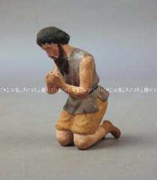 Figuren einer Weihnachtskrippe - Hirte