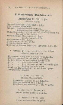 II. Norddeutsche Bundesmarine.
