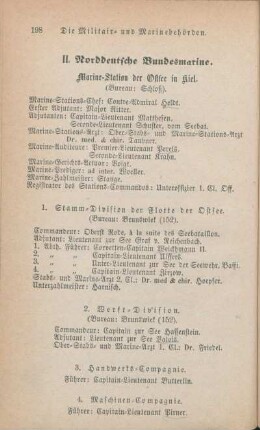 II. Norddeutsche Bundesmarine.