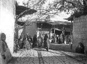 Aleppo, Bazarbild aus dem asiatischen Viertel