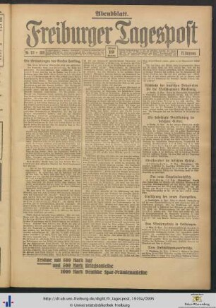 19.11.1919 (Abendblatt)