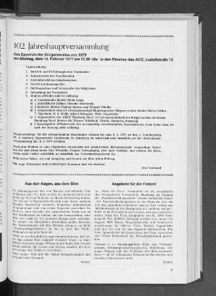 Aus den Augen, aus dem Sinn