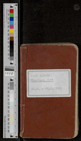 [Tagebuch XLVI]