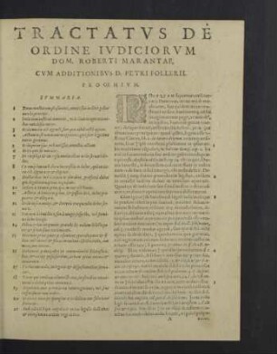 Prooemium - Tertia pars.