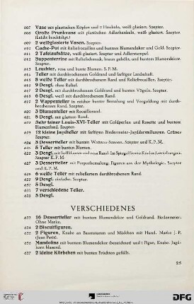 Verschiedenes (Nr. 633-649)