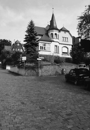 Gesamtanlage südöstliches Villengebiet (Höhnsches Viertel); Heppenheim, Ernst-Ludwig-Straße, Merianstraße