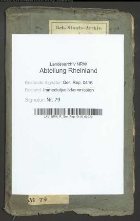 Militärverfassung im provisorischen Zustand.