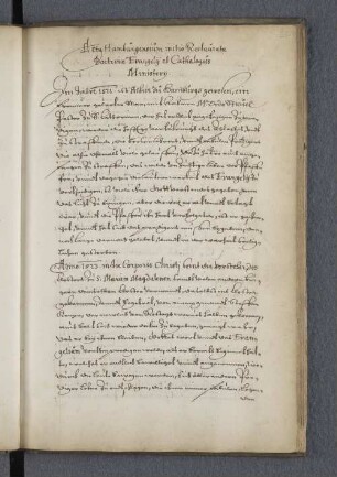 Steta Hamburgensium initio Restaurata Doctrina Evangelÿ et Cathalogus Ministerÿ.