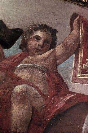 Putten mit liturgischen Bekleidungsstücken
