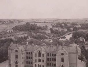 Döbeln, Teilansicht der Stadt